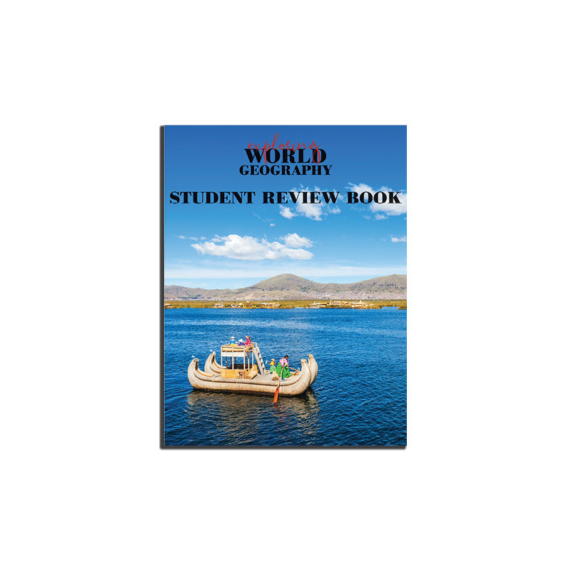 Exploring World Geography Student Review Book